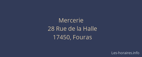 Mercerie
