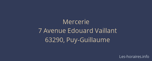 Mercerie
