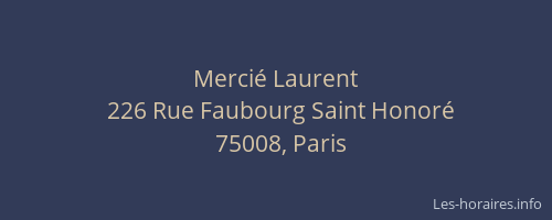 Mercié Laurent