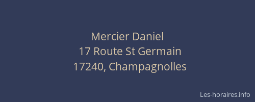 Mercier Daniel