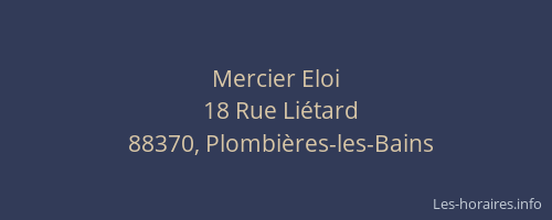 Mercier Eloi