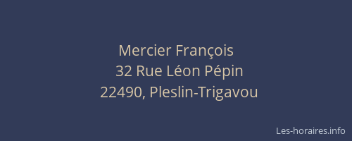 Mercier François