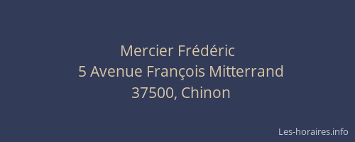 Mercier Frédéric