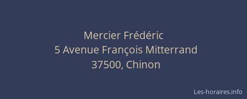 Mercier Fr&eacute;d&eacute;ric