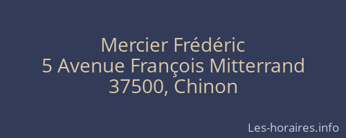 Mercier Frédéric