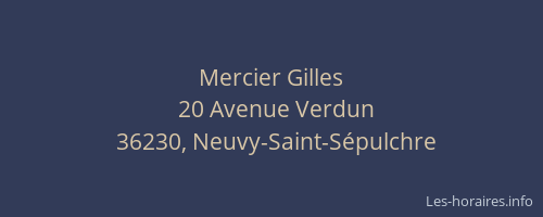 Mercier Gilles