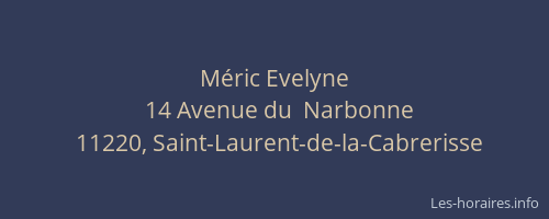 Méric Evelyne