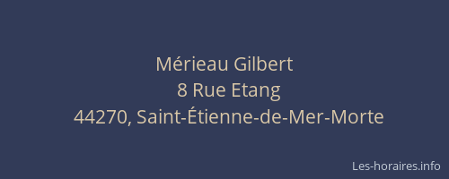 Mérieau Gilbert