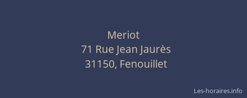 Meriot