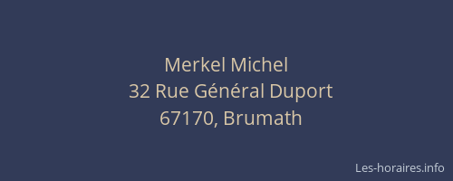 Merkel Michel