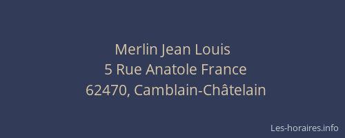 Merlin Jean Louis
