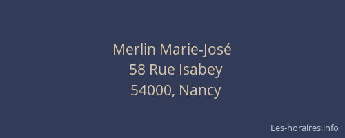 Merlin Marie-José