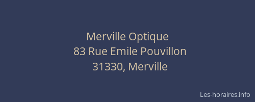 Merville Optique