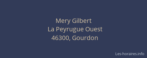 Mery Gilbert