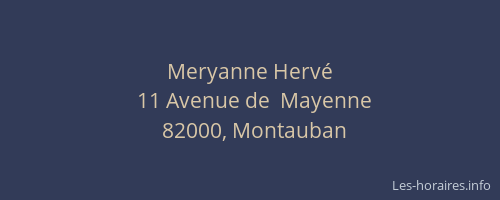 Meryanne Hervé