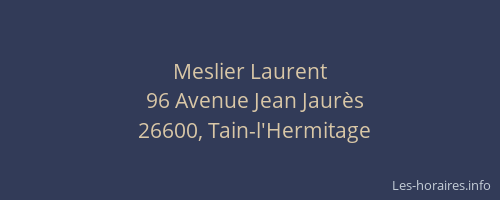 Meslier Laurent