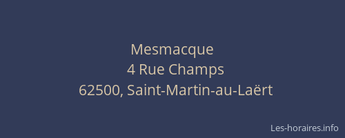 Mesmacque