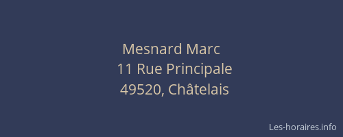Mesnard Marc