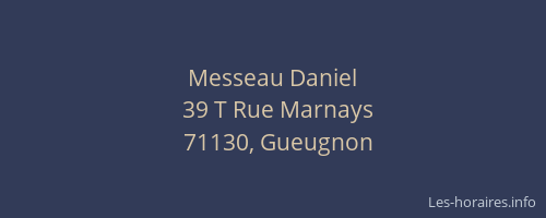 Messeau Daniel