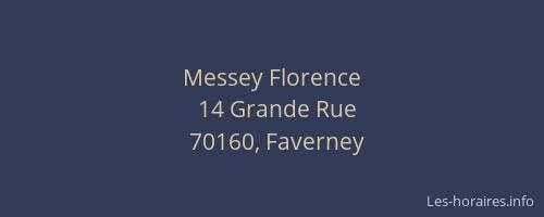 Messey Florence