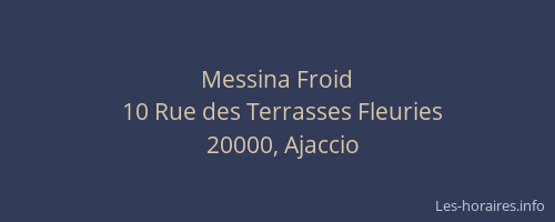 Messina Froid