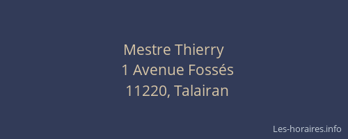Mestre Thierry