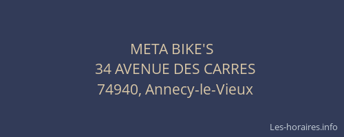META BIKE'S