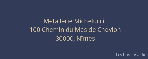 Métallerie Michelucci