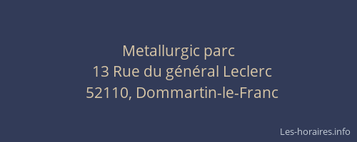 Metallurgic parc