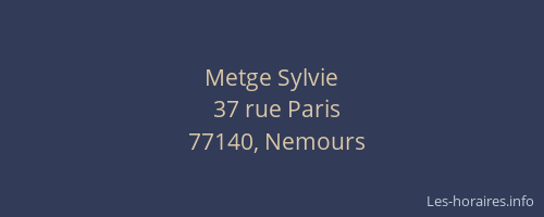 Metge Sylvie