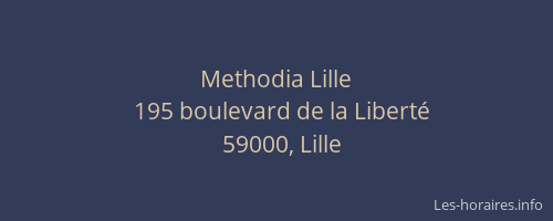 Methodia Lille