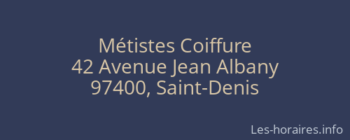 Métistes Coiffure