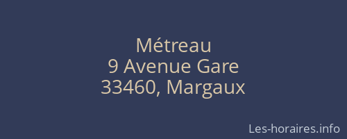 Métreau