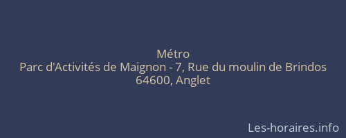 Métro
