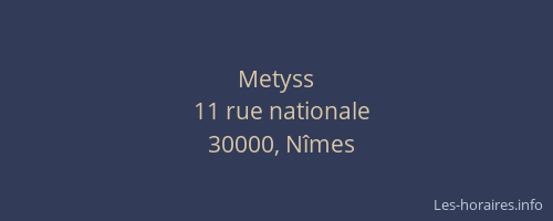 Metyss
