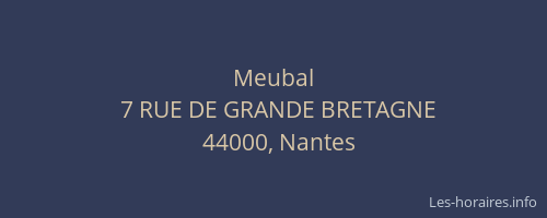 Meubal