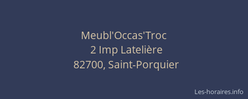 Meubl'Occas'Troc
