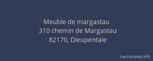 Meuble de margastau