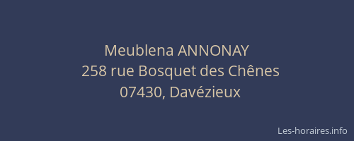Meublena ANNONAY