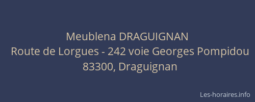 Meublena DRAGUIGNAN