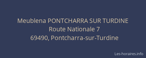 Meublena PONTCHARRA SUR TURDINE