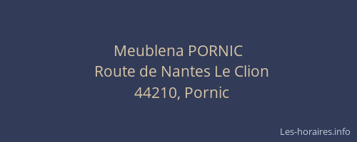 Meublena PORNIC