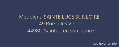 Meublena SAINTE LUCE SUR LOIRE