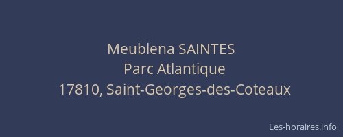 Meublena SAINTES