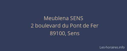 Meublena SENS