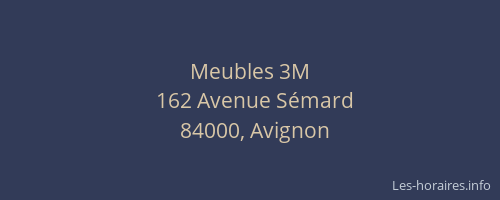 Meubles 3M