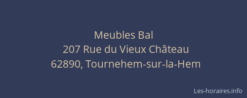 Meubles Bal