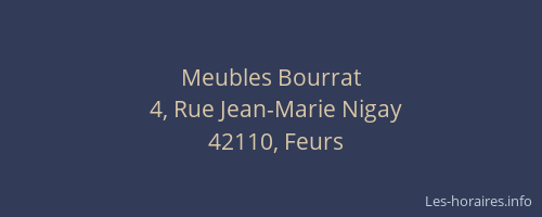 Meubles Bourrat