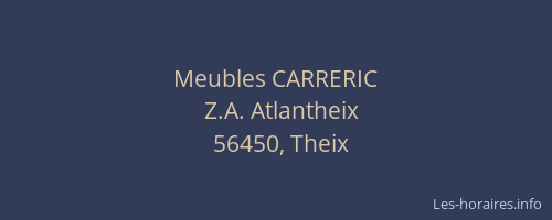 Meubles CARRERIC