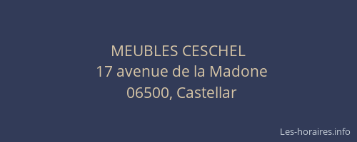 MEUBLES CESCHEL